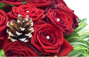 image des décoration du Bouquet de roses pour Noël Alhambra