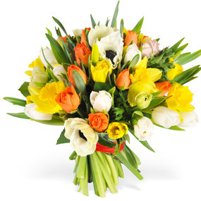 mosaïque : vue sur le Bouquet de saison Kiss Me