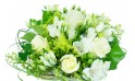 L'Agitateur Floral | zoom sur le centre du bouquet de fleurs blanches Clarté