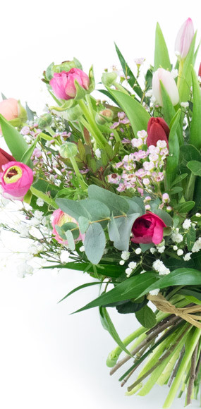 zoom milieu du bouquet "Pimprenelle"