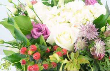 L'Agitateur Floral | Image gros zoom fleurs bouquet champêtre Barbotine