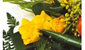 L'Agitateur Floral | zoom sur des roses jaune-orangé