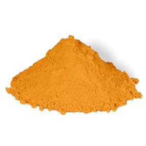 pigment de couleur orange du bouquet Majestueux