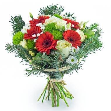 L'Agitateur Floral | image du Bouquet de fêtes de fin d'année "Pavlova"