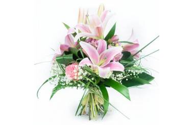 L'Agitateur Floral | image du bouquet de fleurs Rosa Lys