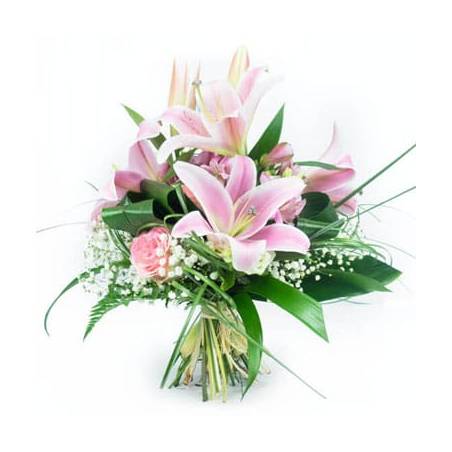 L'Agitateur Floral | image du bouquet de fleurs Rosa Lys