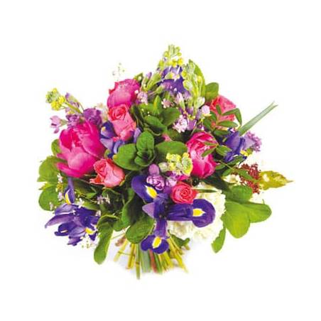 L'Agitateur Floral | image du bouquet de fleurs rond Boréales