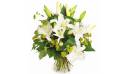 L'Agitateur Floral | Bouquet de lys blanc Coton