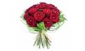 L'Agitateur Floral | image du bouquet rond de roses rouges Perle d'amour