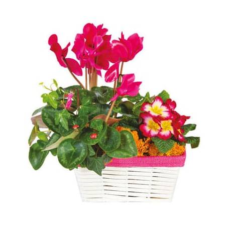 L'Agitateur Floral | image de la Composition de deuil rose-fuchsia Voyage Eternel