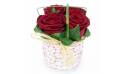 L'Agitateur Floral | image de la Composition de roses rouges Pot d'Amour