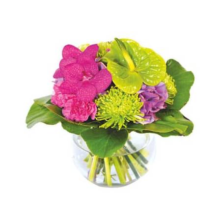 L'Agitateur Floral | image du bouquet de fleurs Boudoir