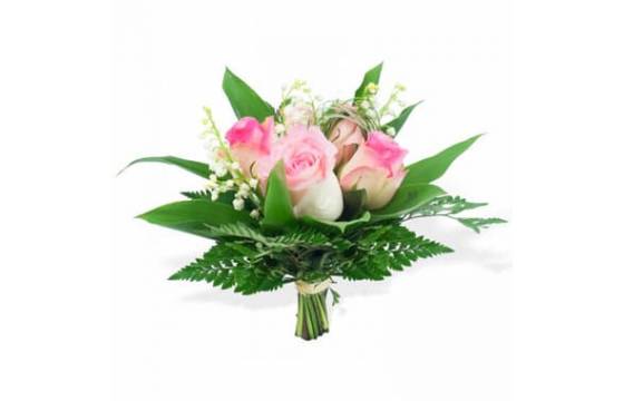 L'Agitateur Floral | image du Bouquet de Muguet & Roses Rose