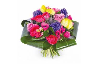 L'Agitateur Floral | image du Bouquet rond de saison Sarah