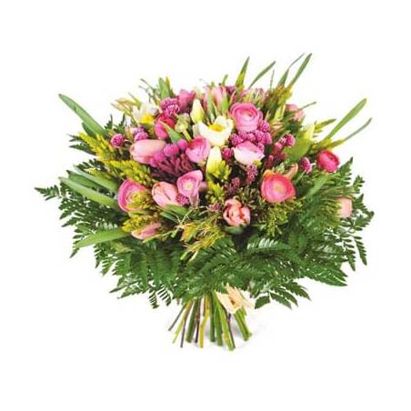 L'Agitateur Floral | image du Bouquet rond champêtre Bohème