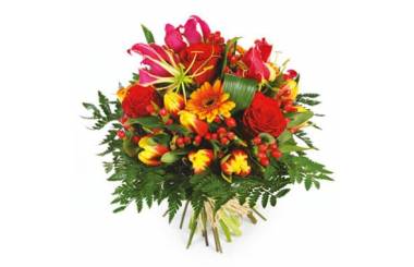 L'Agitateur Floral | image du Bouquet de fleurs multicolore Sensation