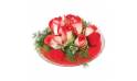 L'Agitateur Floral | image de la composition de roses rouges Subtil