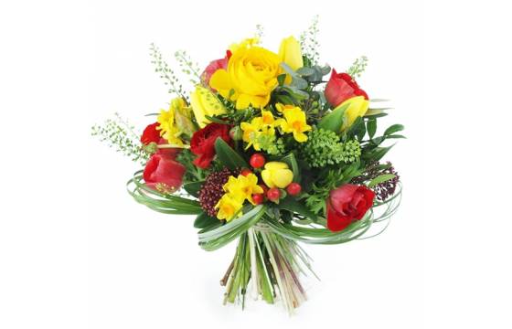 image du Bouquet de fleurs de saison "Catalogne" | L'Agitateur Floral