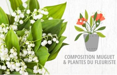 L'Agitateur Floral | image de la Composition de Muguet & Plantes du Fleuriste