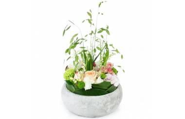 L'Agitateur Floral | Image de la composition de fleurs  et muguet piquée du nom d'incroyable muguet
