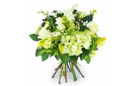 L'Agitateur Floral | image du Bouquet crème & jaune "Brin de Soleil"