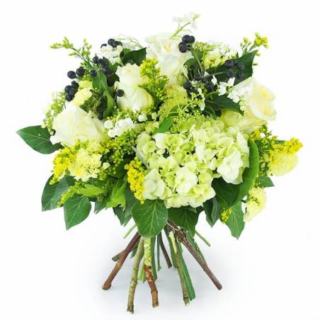 L'Agitateur Floral | image du Bouquet crème & jaune "Brin de Soleil"