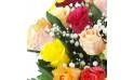 Image zoom Bouquet rond coloré "Barcelone" | L'Agitateur Floral