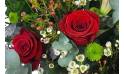 Image zoom Bouquet de rose rouge & lys rose "Liège" | L'Agitateur Floral