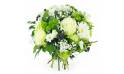 Image Bouquet rond blanc & vert "Grenoble" | L'Agitateur Floral