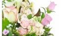 image de la Gerbe de fleurs à la main tons pastels "Aurore" | L'Agitateur Floral