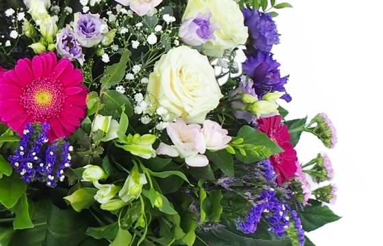 Image Gerbe de fleurs piquées "Thémis" | L'Agitateur Floral