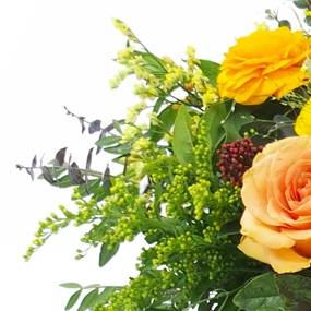 Image Panier de deuil de fleurs piquées "Dionysos" | L'Agitateur Floral