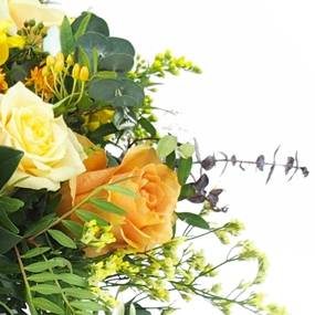 Image Panier de deuil de fleurs piquées "Dionysos" | L'Agitateur Floral