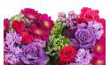 Image Coeur de deuil fuchsia & mauve "Antigone"| L'Agitateur Floral
