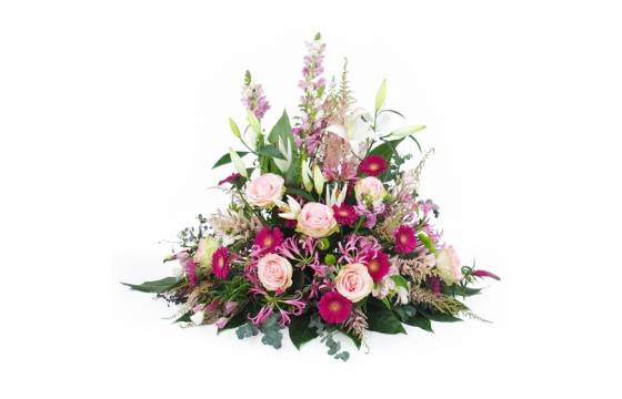 Image Coussin de fleurs piquées conique "Tirynthe" | L'Agitateur Floral