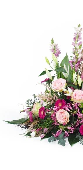 Image Coussin de fleurs piquées conique "Tirynthe" | L'Agitateur Floral