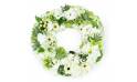 image de la Petite couronne de fleurs blanches "Épona" | L'Agitateur Floral