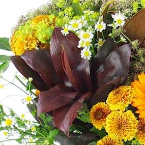 Zoom 1 image : Bouquet longue tige automnal "Rome"| L'Agitateur Floral