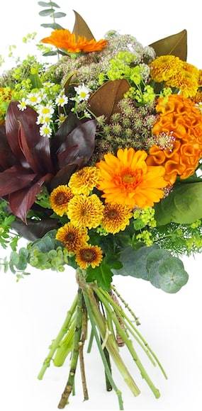 Zoom milieu image : Bouquet longue tige automnal "Rome"| L'Agitateur Floral