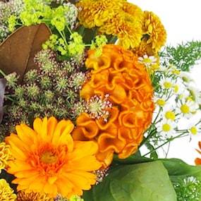 Zoom 2 image : Bouquet longue tige automnal "Rome"| L'Agitateur Floral