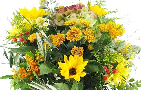 Zoom image principale : Bouquet longue tige automnal "Bucarest"| L'Agitateur Floral