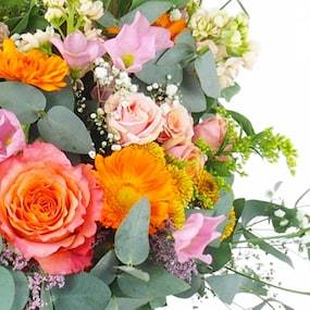 Zoom 4 image : Bouquet en hauteur coloré "Varsovie"| L'Agitateur Floral