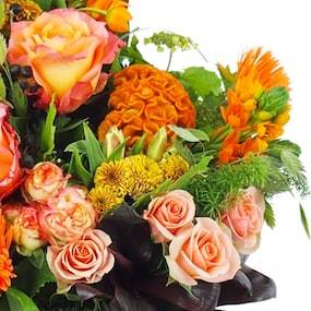 Zoom 4 : Bouquet de fleur automnal "Istanbul"| L'Agitateur Floral