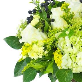 Zoom 1 : Bouquet rond champêtre "Sofia"| L'Agitateur Floral