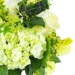 Zoom 2 : Bouquet rond champêtre "Sofia"| L'Agitateur Floral