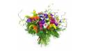 Image principale : Bouquet champêtre pétillant "Naples"| L'Agitateur Floral