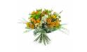 Image principale : Bouquet de fleurs orangé "Turin"| L'Agitateur Floral