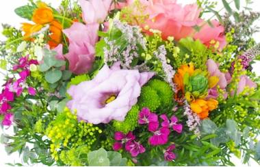 Zoom image principale : Bouquet coloré champêtre "Genève"| L'Agitateur Floral