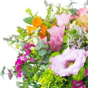 Zoom 1 : Bouquet coloré champêtre "Genève"| L'Agitateur Floral