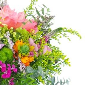 Zoom 2 : Bouquet coloré champêtre "Genève"| L'Agitateur Floral